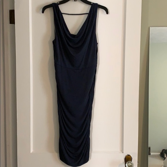 Kut From the Kloth Ruched Knit Dress Sz 4 - Picture 2 of 6